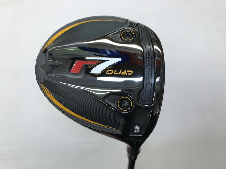 【中古】テーラーメイド r7 QUAD MINI DRIVER ドライバー 13.5° Sフレックス 44.0インチ ヘッドカバーあり Diamana SILVER TM55(r7 QUAD) Cランク 右利き用 Taylormade ゴルフクラブ アールセブンクアッドミニド