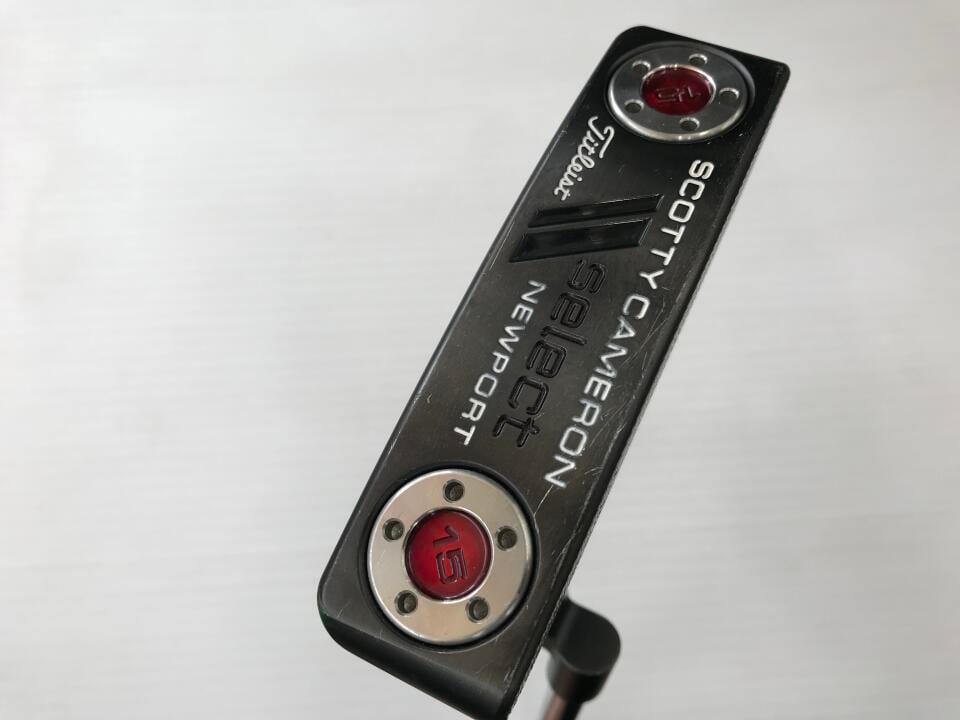 【中古】タイトリスト SC SELECT ニューポート パター 34.0インチ ヘッドカバーあり オリジナルスチール Cランク 右利き用 Titleist ゴルフクラブ ゴルフドゥ ゴルフ用品 GOLF DO 中古ゴルフクラブ