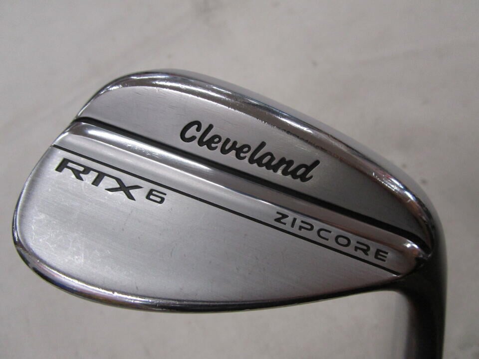 【中古】クリーブランド RTX 6 ZIPCORE ツアーサテン ウェッジ 56° S200フレックス 35.25インチ ダイナミックゴールド HT Cランク 右利き用 Cleveland ゴルフクラブ ゴルフドゥ ゴルフ用品 GOLF DO 中古