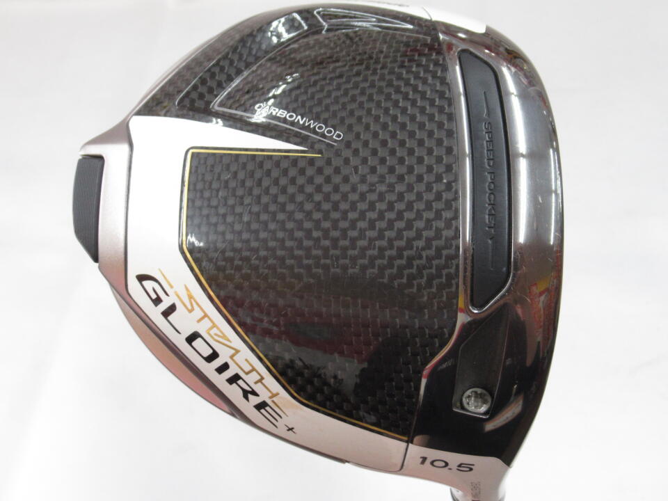【中古】テーラーメイド STEALTH GLOIRE+ ドライバー 10.5° SRフレックス 45.75インチ ヘッドカバーあり SPEEDER NX for TM Cランク 右利き用 Taylormade ゴルフクラブ ステルスグローレプラス ゴルフドゥ