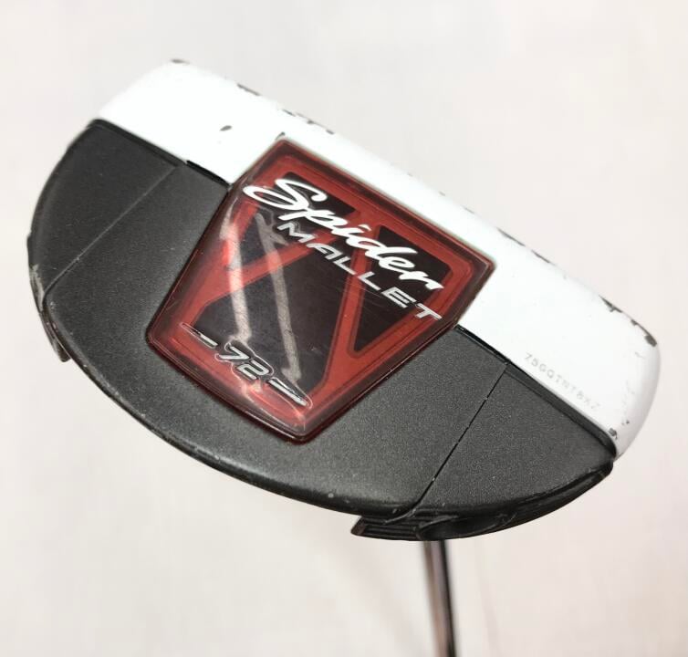 【中古】テーラーメイド SPIDER MALLET 72 パター 34.0インチ オリジナルスチール Dランク 右利き用 Taylormade ゴルフクラブ ゴルフドゥ ゴルフ用品 GOLF DO 中古ゴルフクラブ