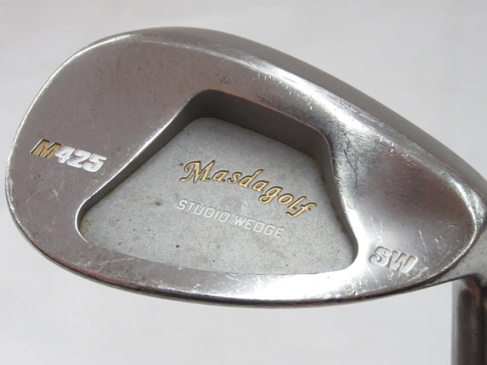 【中古】マスダ STUDIO WEDGE M425 ノーメッキ ウェッジ 58° WEDGEフレックス 35.0インチ NSﾌﾟﾛ　MODUS3 115 WEDGE リシャフト品 Cランク 右利き用 Masda ゴルフクラブ ゴルフドゥ ゴルフ用品 GOLF DO 中古