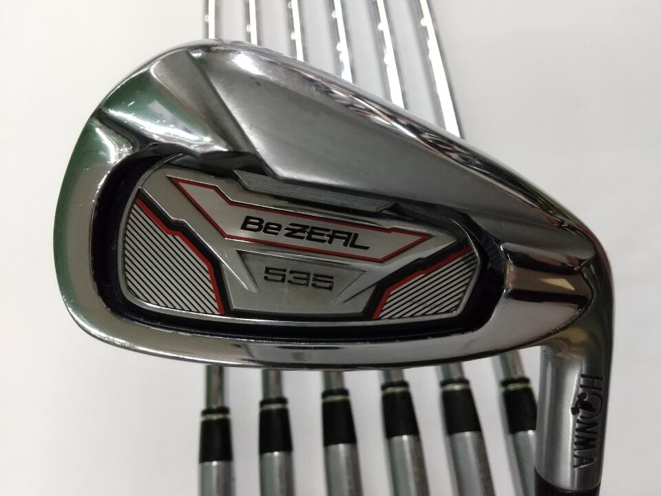 【中古】ホンマゴルフ Be ZEAL 535 アイアンセット 22.5&deg; Sフレックス 38.0インチ NSプロ950GH Cランク 右利き用 ゴルフクラブ ゴルフドゥ ゴルフ用品 GOLF DO 中古ゴルフクラブ｜ゴルフ ドゥ 中古クラブ店