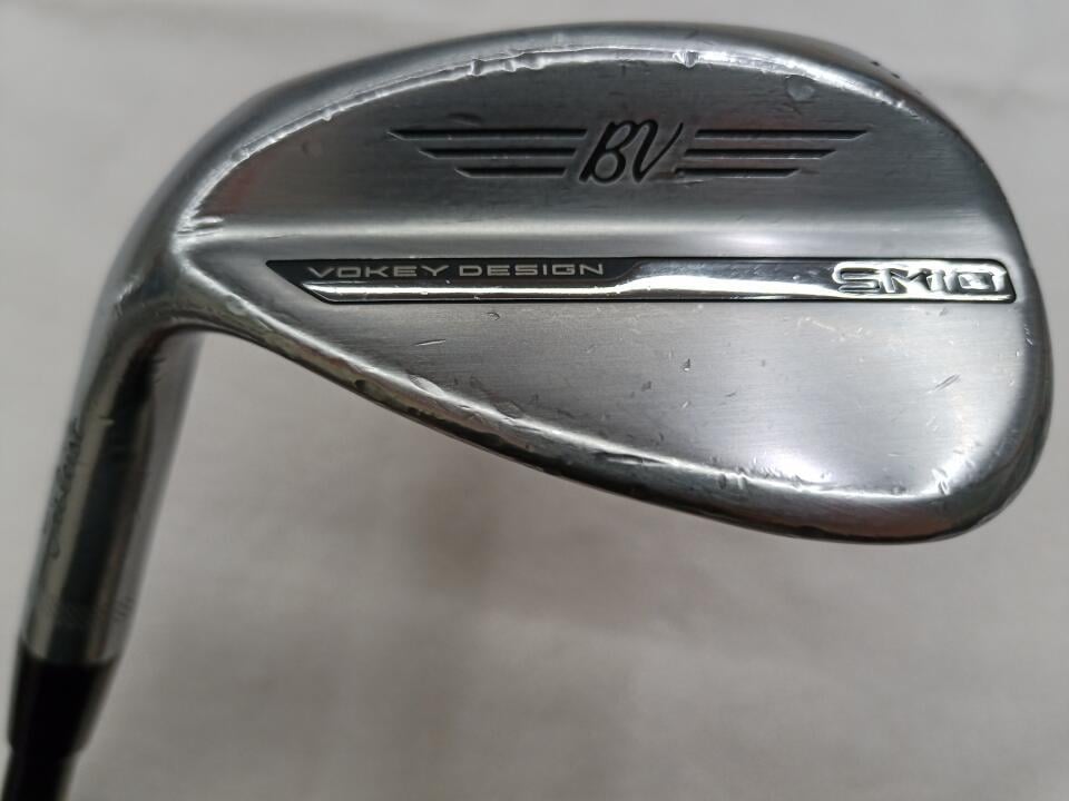 【中古】タイトリスト VOKEY SM10 ツアークローム ウェッジ 56&deg; WEDGEフレックス 35.0インチ RAUNE w85 リシャフト品 Cランク 左利き用 Titleist ゴルフクラブ ボーケイSM10 ゴルフドゥ ゴルフ用品 GOLF DO｜ゴルフ ドゥ 中古クラブ店