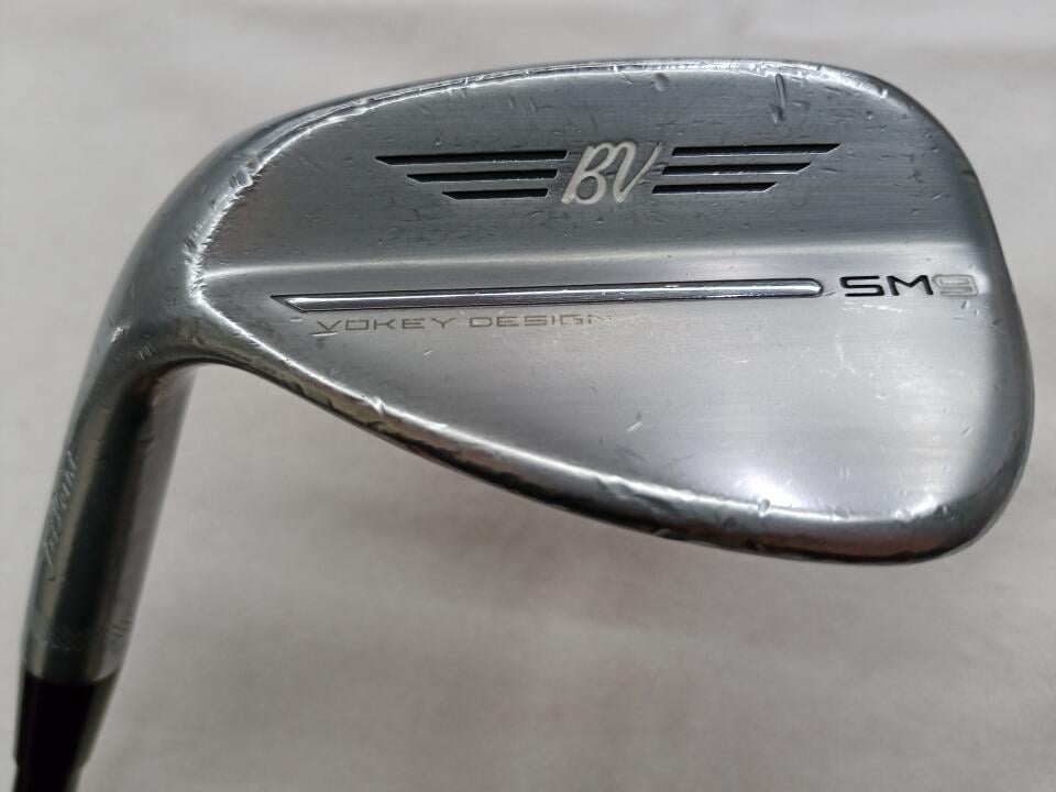 【中古】タイトリスト VOKEY SM9 ツアークローム ウェッジ 56&deg; Rフレックス 35.0インチ ﾃﾞｻﾞｲﾝﾁｭ-ﾆﾝｸﾞAIMIX70 リシャフト品 Dランク 左利き用 Titleist ゴルフクラブ ボーケイSM9 ゴルフ｜ゴルフ ドゥ 中古クラブ店