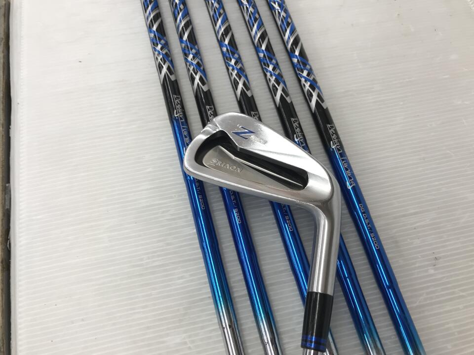 【中古】ダンロップ SRIXON Z COMBO LIMITED BLUE EDITION アイアンセット S200フレックス 38.0インチ ﾀﾞｲﾅﾐｯｸｺﾞｰﾙﾄﾞ DST ﾃﾞｻﾞｲﾝﾁｭｰﾆﾝｸﾞ Cランク 右利き用 DUNLOP ゴルフクラブ