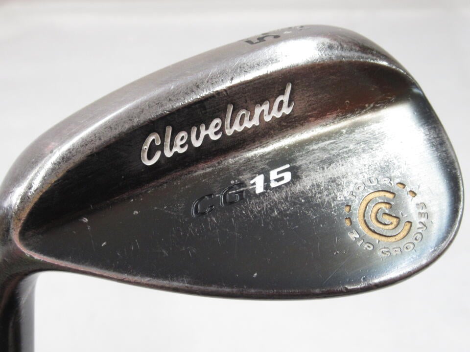 【中古】クリーブランド CG15 ブラックパール ツアー US ウェッジ 52° WEDGEフレックス 35.625インチ TRACTION Dランク 左利き用 Cleveland ゴルフクラブ ゴルフドゥ ゴルフ用品 GOLF DO 中古ゴルフクラブ