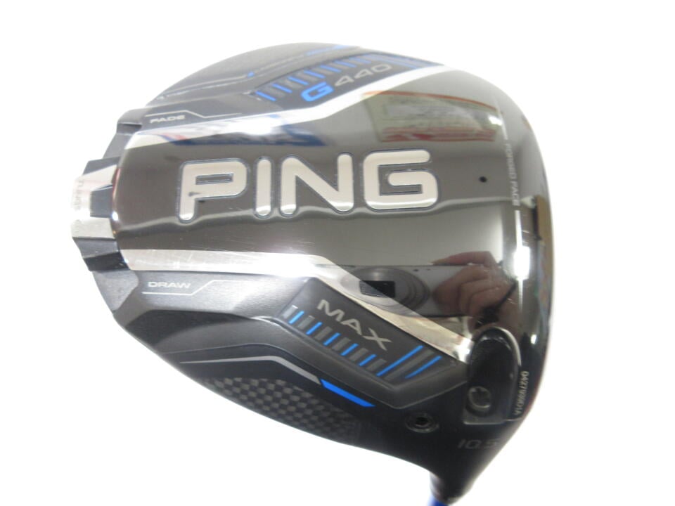 【中古】ピン G440 MAX ドライバー 10.5° Sフレックス 46.0インチ ヘッドカバーあり ALTA J CB BLUE Cランク 右利き用 PING ゴルフクラブ G440マックス ゴルフドゥ ゴルフ用品 GOLF DO 中古ゴルフクラブ