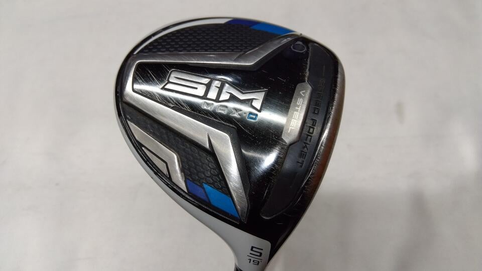 【中古】テーラーメイド SIM MAX-D フェアウェイウッド 5W 19° SRフレックス 42.25インチ TENSEI BLUE TM50 Dランク 右利き用 Taylormade ゴルフクラブ シムマックスD ゴルフドゥ ゴルフ用品 GOLF DO 中古ゴ