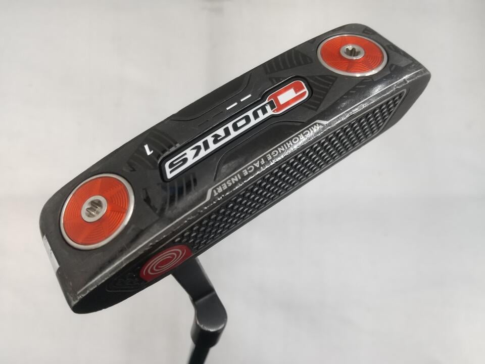 【中古】オデッセイ O-WORKS BLACK #1 パター 33.0インチ ヘッドカバーあり オリジナルスチール Dランク 右利き用 ODYSSEY ゴルフクラブ ゴルフドゥ ゴルフ用品 GOLF DO 中古ゴルフクラブ｜ゴルフ ドゥ 中古クラブ店