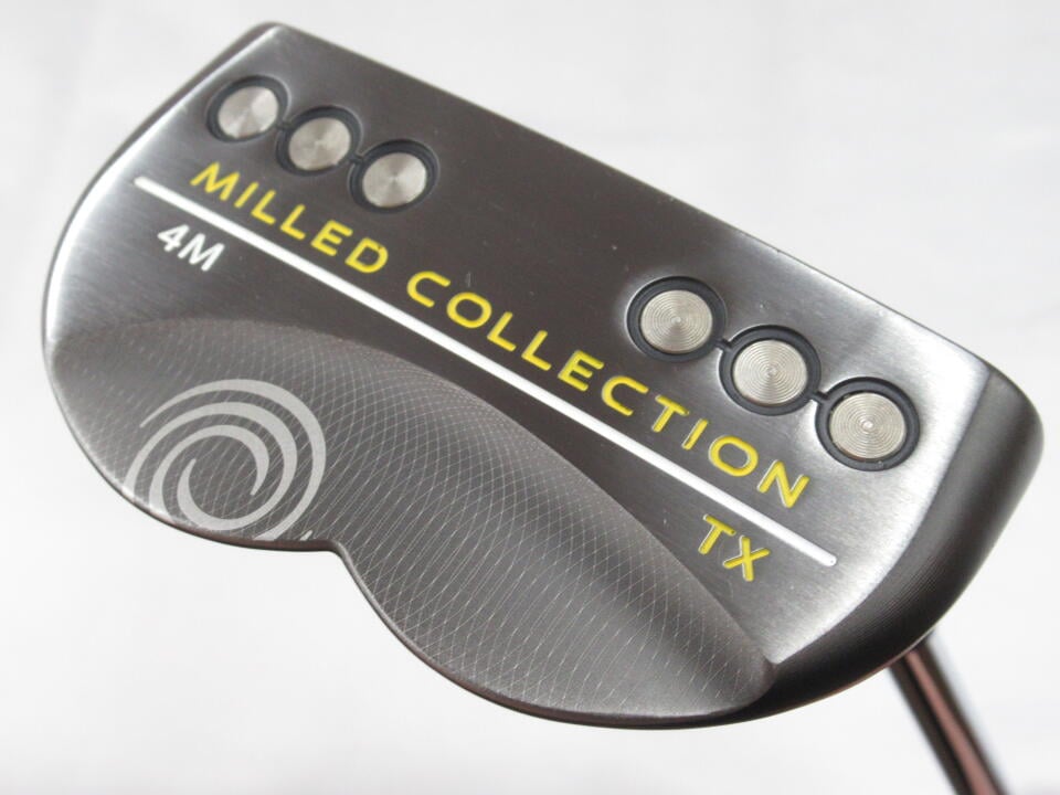【中古】オデッセイ MILLED COLLECTION TX #4M パター 34.0インチ ヘッドカバーあり オリジナルスチール Cランク 右利き用 ODYSSEY ゴルフクラブ ゴルフドゥ ゴルフ用品 GOLF DO 中古ゴルフクラブ｜ゴルフ ドゥ 中古クラブ店