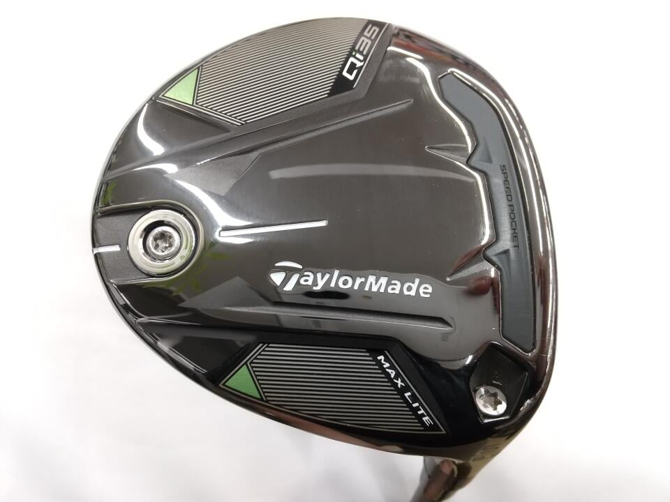 【中古】テーラーメイド Qi35 MAX LITE フェアウェイウッド 5W 18.5° SRフレックス 42.25インチ ヘッドカバーあり AIR SPEEDER TM 2025 Bランク 右利き用 Taylormade ゴルフクラブ Qi35マックスライト ゴルフ