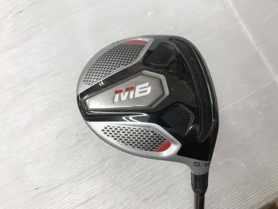 【中古】テーラーメイド M6 フェアウェイウッド 5W 18° Sフレックス 42.0インチ Speeder 661 EVOLUTION ４ Cランク 右利き用 Taylormade ゴルフクラブ ゴルフドゥ ゴルフ用品 GOLF DO 中古ゴルフクラブ