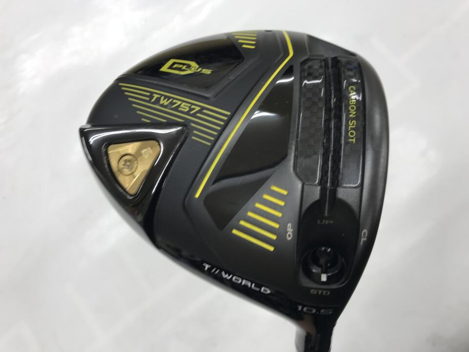 【中古】ホンマゴルフ TOUR WORLD TW757 D PLUS ドライバー 10.5° Sフレックス 45.5インチ ヘッドカバーあり VIZARD for TW757 45 Cランク 右利き用 ゴルフクラブ ツアーワールド ゴルフドゥ ゴルフ用品 GOLF|ゴルフ ドゥ 中古クラブ店
