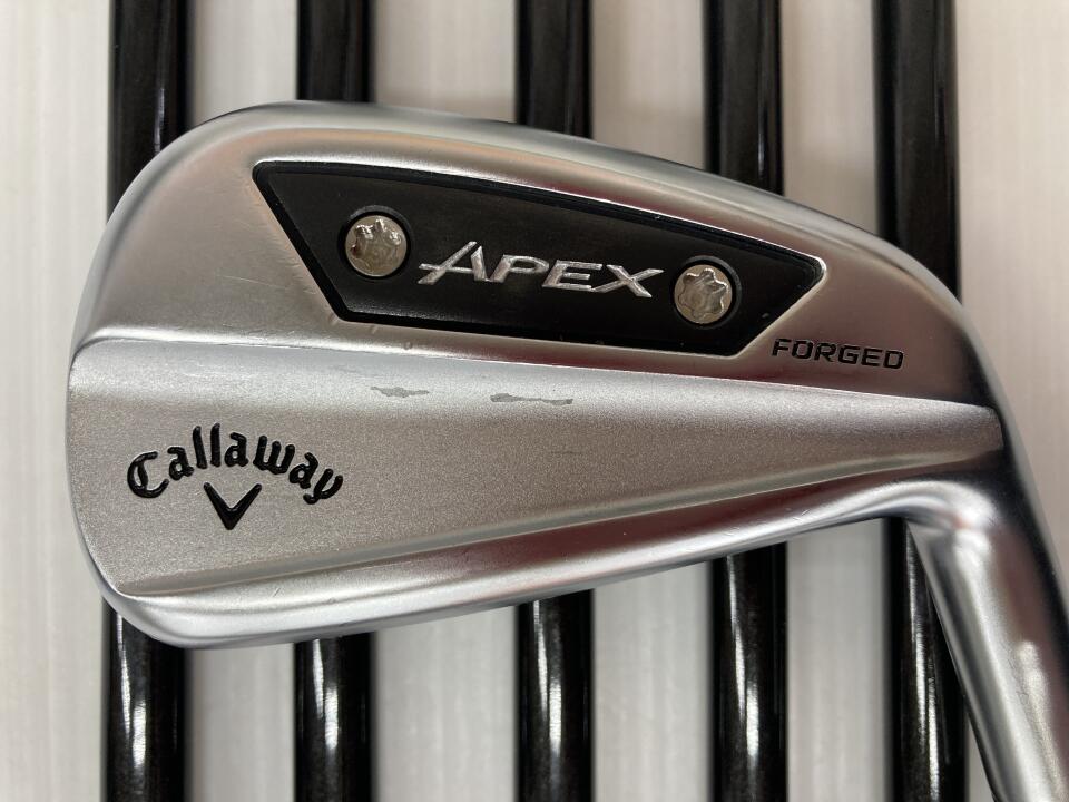 【中古】キャロウェイ APEX Ai200 アイアンセット Sフレックス 38.0インチ RAUNE i105 リシャフト品 Cランク 右利き用 Callaway ゴルフクラブ エイペックスAi200 ゴルフドゥ ゴルフ用品 GOLF DO 中古ゴル