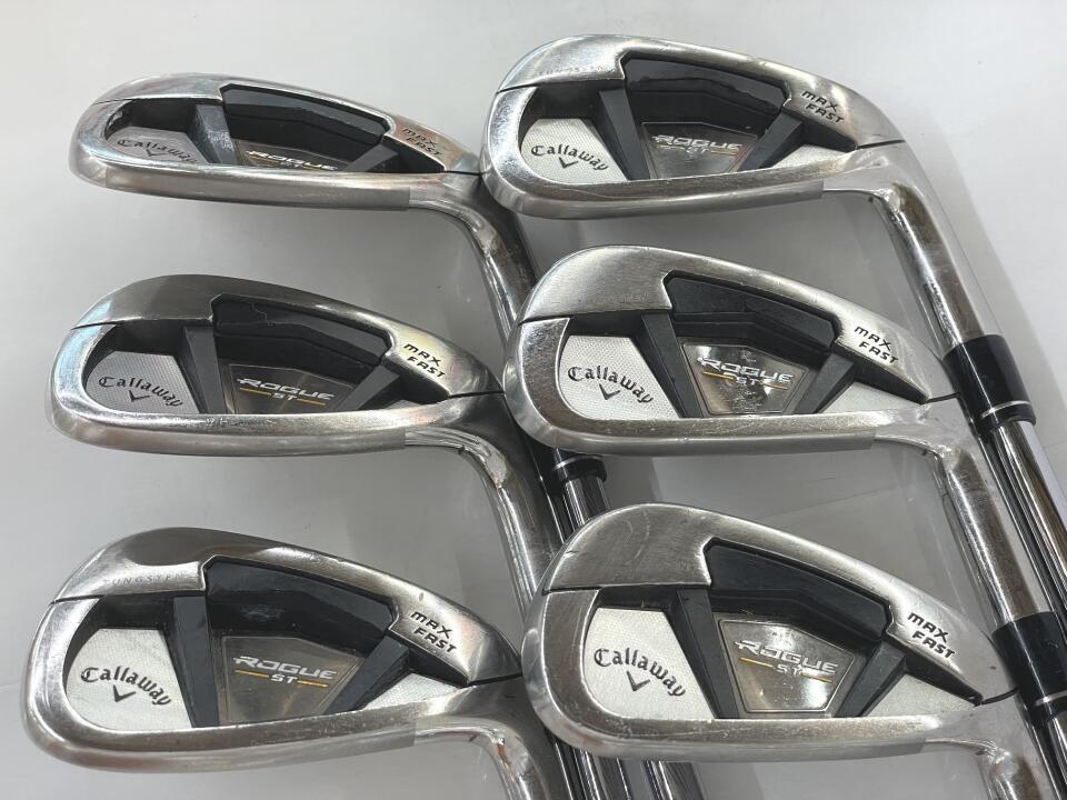 【中古】キャロウェイ ROGUE ST MAX FAST アイアンセット Sフレックス 37.75インチ NSプロ Zelos 7 Cランク 右利き用 Callaway ゴルフクラブ ローグSTマックスファスト ゴルフドゥ ゴルフ用品 GOLF DO 中古|ゴルフ ドゥ 中古クラブ店