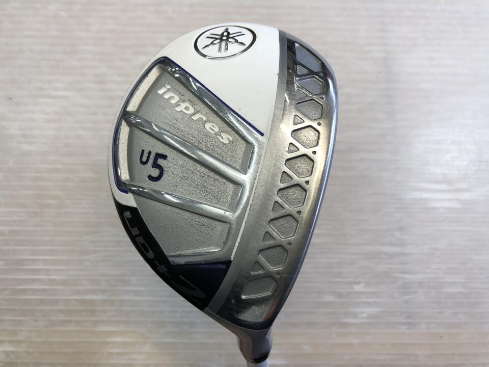 【中古】【レディースモデル】ヤマハ inpres UD+2 2021 レディス ユーティリティ 24° Lフレックス 39.25インチ ヘッドカバーあり Air Speeder for YAMAHA M421u Dランク 右利き用 YAMAHA ゴルフクラブ ゴルフ