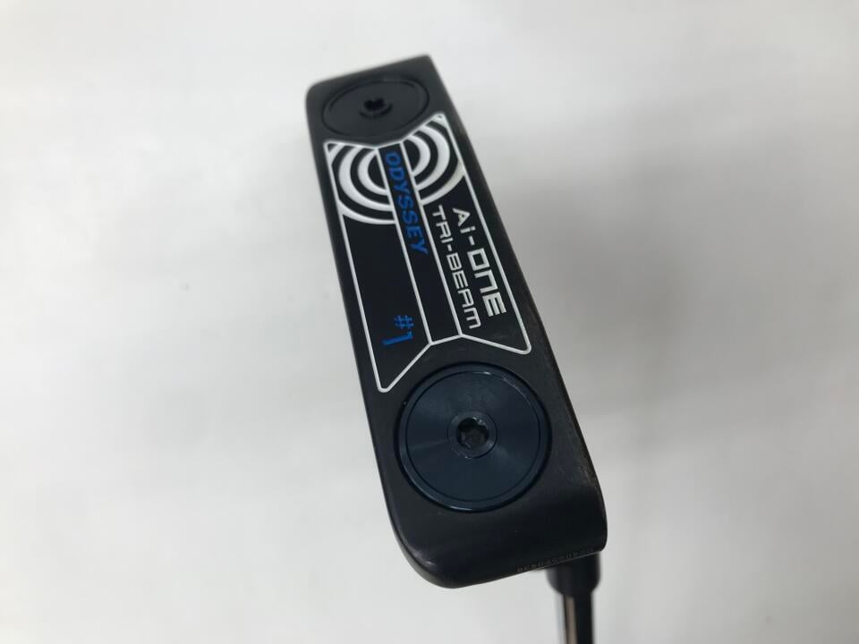 【中古】オデッセイ Ai-ONE TRI-BEAM #1 パター 34.0インチ ヘッドカバーあり オリジナルスチール Cランク 右利き用 ODYSSEY ゴルフクラブ ゴルフドゥ ゴルフ用品 GOLF DO 中古ゴルフクラブ|ゴルフ ドゥ 中古クラブ店