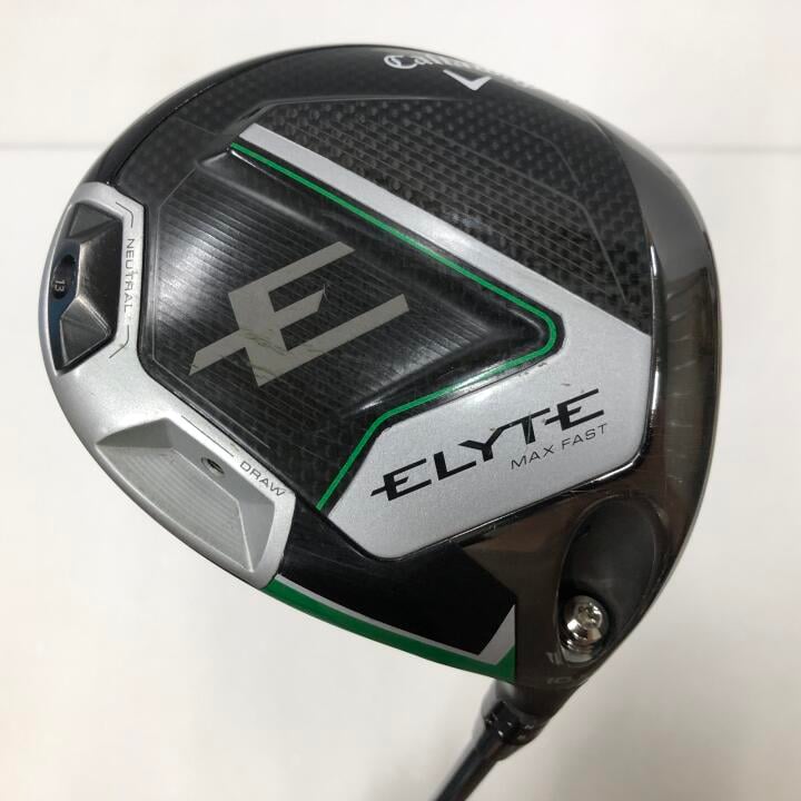 【中古】キャロウェイ ELYTE MAX FAST ドライバー 10.5° Rフレックス 45.75インチ ヘッドカバーあり LIN-Q GREEN 40 for Callaway Cランク 右利き用 Callaway ゴルフクラブ エリートマックスファスト ゴルフド