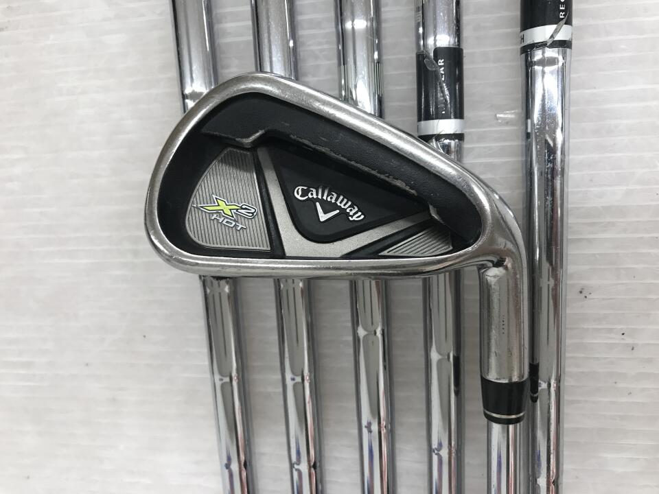 【中古】キャロウェイ X2 HOT アイアンセット Rフレックス 38.25インチ NSプロ950GH Cランク 右利き用 Callaway ゴルフクラブ ゴルフドゥ ゴルフ用品 GOLF DO 中古ゴルフクラブ