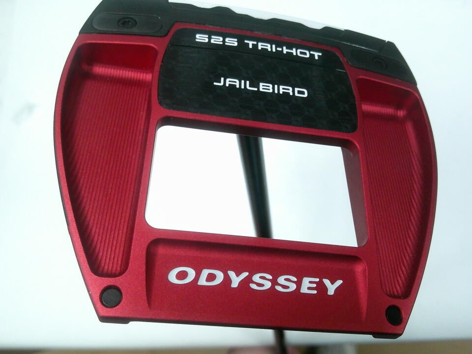 【中古】オデッセイ Square 2 Square TRI-HOT JAILBIRD パター 34.0インチ ヘッドカバーあり オリジナルスチール Cランク 右利き用 ODYSSEY ゴルフクラブ ゴルフドゥ ゴルフ用品 GOLF DO 中古ゴルフクラブ