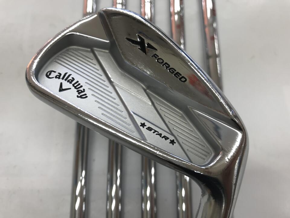 【中古】キャロウェイ X FORGED STAR アイアンセット Rフレックス 38.0インチ NSプロ MODUS 3 TOUR 105 Cランク 右利き用 Callaway ゴルフクラブ エックスフォージドスター ゴルフドゥ ゴルフ用品 GOLF DO