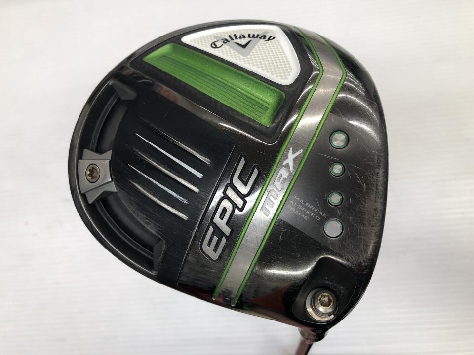 【中古】キャロウェイ EPIC MAX ドライバー 10.5° Sフレックス 45.75インチ Diamana 40 for Callaway(EPIC MAX) Dランク 右利き用 Callaway ゴルフクラブ エピックマックス ゴルフドゥ ゴルフ用品 GOLF DO 中古ゴ