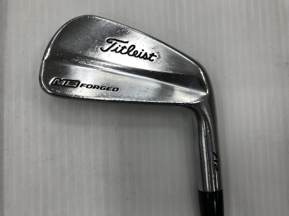【中古】タイトリスト MB 712 アイアンセット 27° S200フレックス 38.0インチ ダイナミックゴールド リシャフト品 Cランク 右利き用 Titleist ゴルフクラブ ゴルフドゥ ゴルフ用品 GOLF DO 中古ゴル