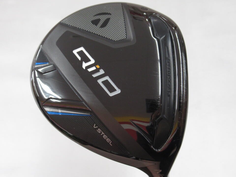 【中古】テーラーメイド Qi10 フェアウェイウッド 7W 21° Sフレックス 41.75インチ ヘッドカバーあり SPEEDER NX BLACK 60 リシャフト品 Cランク 右利き用 Taylormade ゴルフクラブ ゴルフドゥ ゴルフ用