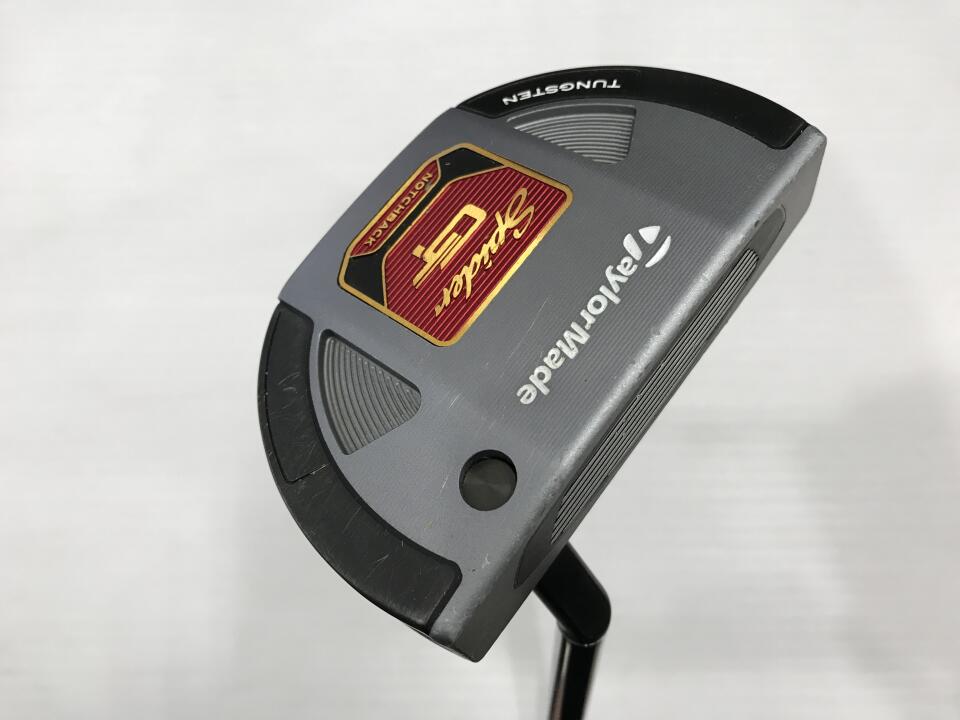 【中古】テーラーメイド Spider GT NOTCHBACK パター 34.0インチ ヘッドカバーあり オリジナルスチール Cランク 右利き用 Taylormade ゴルフクラブ スパイダーGT ノッチバック ゴルフドゥ ゴルフ用品 G｜ゴルフ ドゥ 中古クラブ店