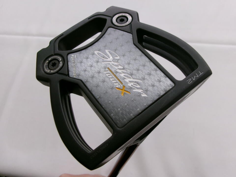 【中古】テーラーメイド Spider TOUR X TRUSS TM2 パター 33.0インチ ヘッドカバーあり オリジナルスチール Dランク 右利き用 Taylormade ゴルフクラブ ゴルフドゥ ゴルフ用品 GOLF DO 中古ゴルフクラブ