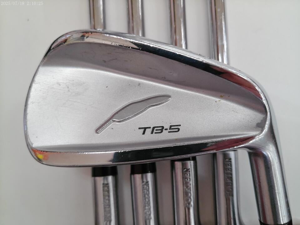 【中古】フォーティーン TB-5 FORGED アイアンセット Sフレックス 37.25インチ NSプロMODUS3 TOUR 120 リシャフト品 Dランク 右利き用 FOURTEEN ゴルフクラブ ゴルフドゥ ゴルフ用品 GOLF DO 中古ゴルフク