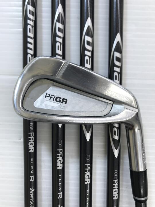 【中古】プロギア 02 IRON アイアンセット Rフレックス 37.5インチ Diamana for PRGR (02 IRON) Cランク 右利き用 PRGR ゴルフクラブ ゴルフドゥ ゴルフ用品 GOLF DO 中古ゴルフクラブ