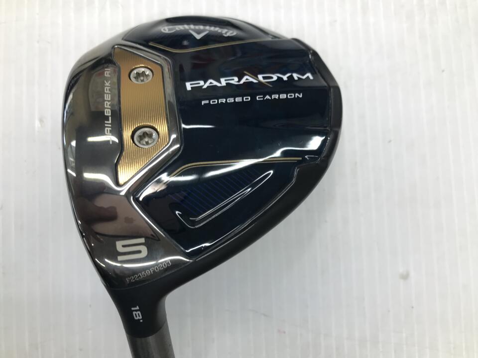 【中古】キャロウェイ PARADYM フェアウェイウッド 5W 18° Sフレックス 42.0インチ ヘッドカバーあり VENTUS TR 5 for Callaway Bランク 左利き用 Callaway ゴルフクラブ パラダイム ゴルフドゥ ゴルフ用品 18,547円