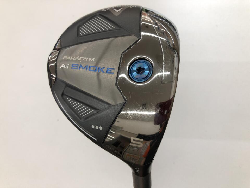 【中古】キャロウェイ PARADYM Ai SMOKE ◆◆◆ フェアウェイウッド 5W 18° Sフレックス 42.5インチ ヘッドカバーあり TENSEI 60 for Callaway(Ai SMOKE) Cランク 右利き用 Callaway ゴルフクラブ パラダイムAiス|ゴルフ ドゥ 中古クラブ店