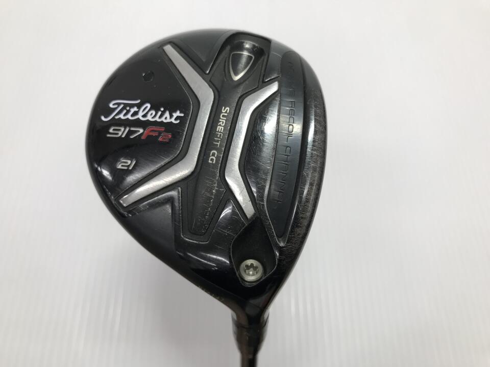 【中古】タイトリスト 917F2 フェアウェイウッド 7W 21° SRフレックス 42.0インチ Titleist Speeder 517 Dランク 右利き用 Titleist ゴルフクラブ ゴルフドゥ ゴルフ用品 GOLF DO 中古ゴルフクラブ