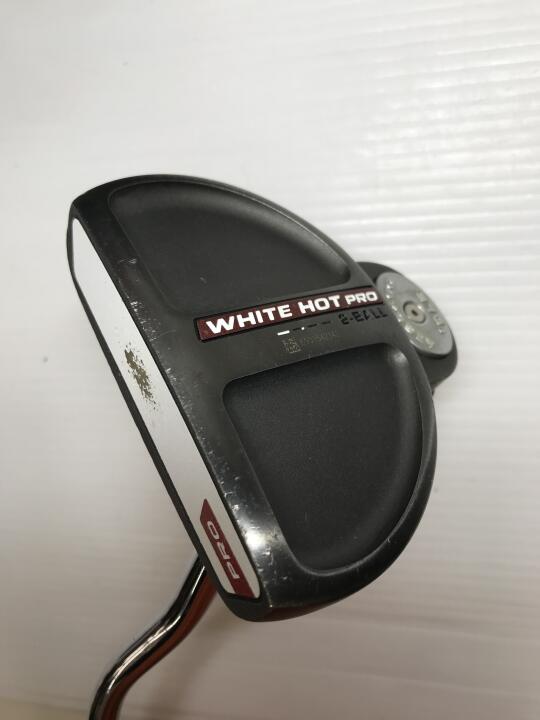【中古】オデッセイ ホワイト ホット プロ 2・ボール パター 33.0インチ オリジナルスチール Dランク 左利き用 ODYSSEY ゴルフクラブ ゴルフドゥ ゴルフ用品 GOLF DO 中古ゴルフクラブ