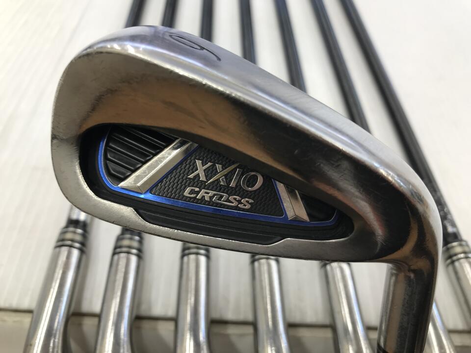 【中古】ダンロップ XXIO CROSS アイアンセット Sフレックス 37.75インチ MH1000 Dランク 右利き用 DUNLOP ゴルフクラブ ゼクシオクロス ゴルフドゥ ゴルフ用品 GOLF DO 中古ゴルフクラブ