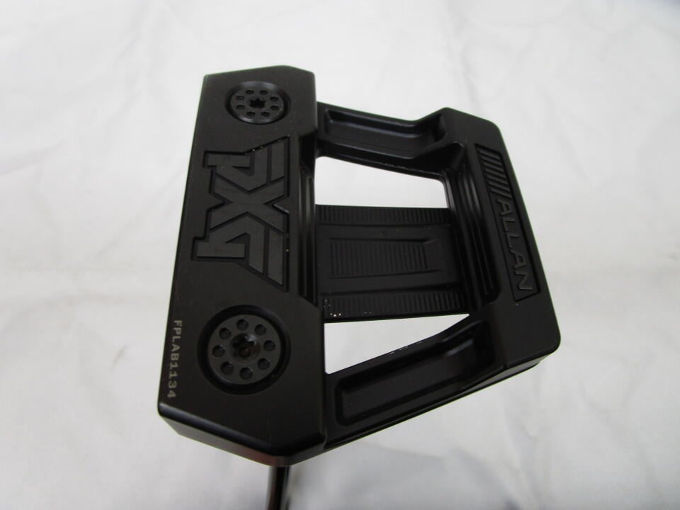 【中古】パーソンズエクストリームゴルフ ALLAN ダブルブラック パター 36.0インチ ヘッドカバーあり オリジナルスチール Cランク 左利き用 PXG ゴルフクラブ ゴルフドゥ ゴルフ用品 GOLF DO 中