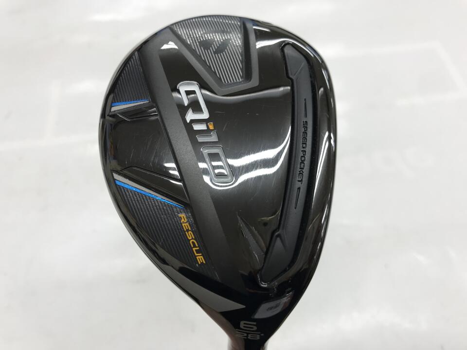 【中古】テーラーメイド Qi10 ユーティリティ 28° Sフレックス 39.25インチ ヘッドカバーあり Diamana BLUE TM60 Cランク 右利き用 Taylormade ゴルフクラブ ゴルフドゥ ゴルフ用品 GOLF DO 中古ゴルフク
