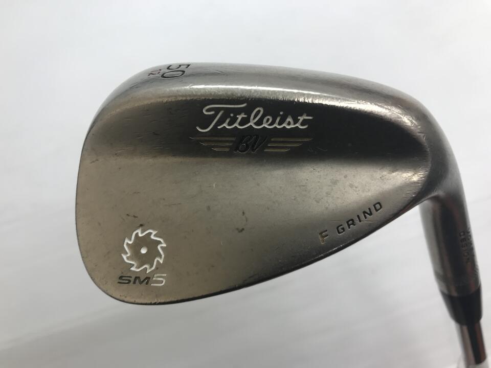 【中古】タイトリスト ボーケイ SM5 ゴールドニッケル ウェッジ 50° Sフレックス 35.5インチ NSプロ950GH Dランク 右利き用 Titleist ゴルフクラブ ゴルフドゥ ゴルフ用品 GOLF DO 中古ゴルフクラブ