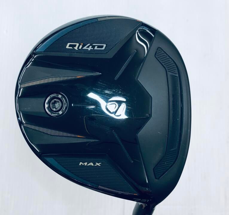 【中古】テーラーメイド Qi4D MAX フェアウェイウッド 7W 21° Sフレックス 41.5インチ ヘッドカバーあり 24 VENTUS BLUE 6 リシャフト品 Bランク 右利き用 Taylormade ゴルフクラブ Qi4Dマックス ゴルフド