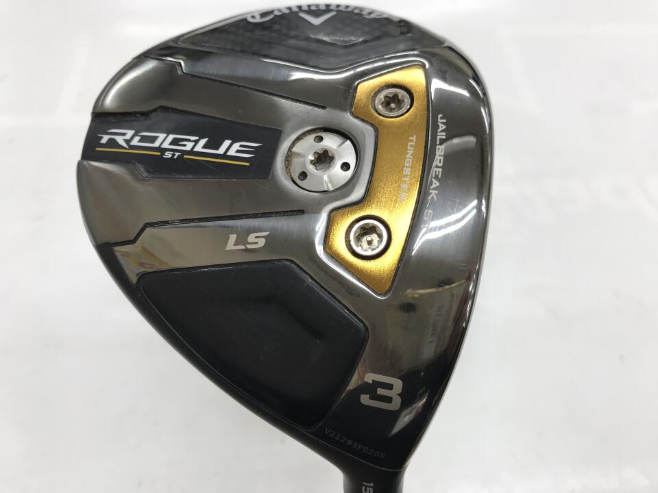【中古】キャロウェイ ROGUE ST LS フェアウェイウッド 3W 15° SRフレックス 43.0インチ TENSEI 55 for Callaway(ROGUE ST) Dランク 右利き用 Callaway ゴルフクラブ ローグSTLS ゴルフドゥ ゴルフ用品 GOLF DO 中|ゴルフ ドゥ 中古クラブ店