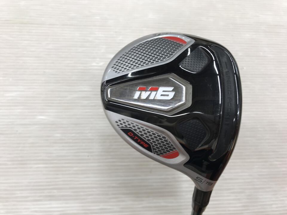 【中古】テーラーメイド M6 D-Type US フェアウェイウッド 5W 19° Xフレックス 42.5インチ ツアーADQUATTRO TECH 85 リシャフト品 Cランク 右利き用 Taylormade ゴルフクラブ ゴルフドゥ ゴルフ用品 GOLF DO 10,775円