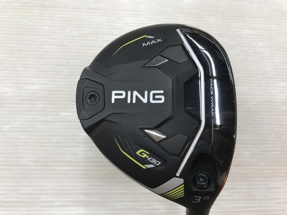 【中古】ピン G430 MAX フェアウェイウッド 3W 15&deg; Sフレックス 43.0インチ ヘッドカバーあり ALTA J CB BLACK Cランク 右利き用 PING ゴルフクラブ G430マックス ゴルフドゥ ゴルフ用品 GOLF DO 中古ゴル｜ゴルフ ドゥ 中古クラブ店