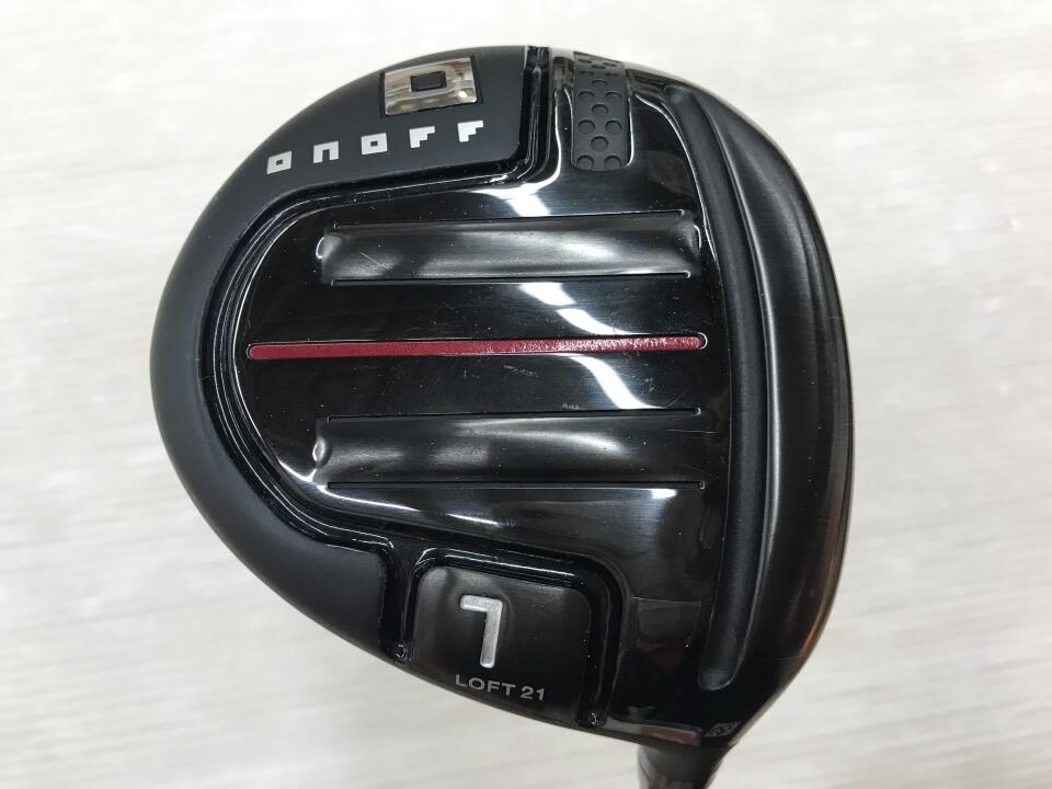 【中古】グローブライド ONOFF FAIRWAY ARMS AKA 2024 フェアウェイウッド 7W 21° SRフレックス 41.5インチ ヘッドカバーあり SMOOTH KICK MP-524F Cランク 右利き用 GLOBERIDE ゴルフクラブ オノフ フェアウェ