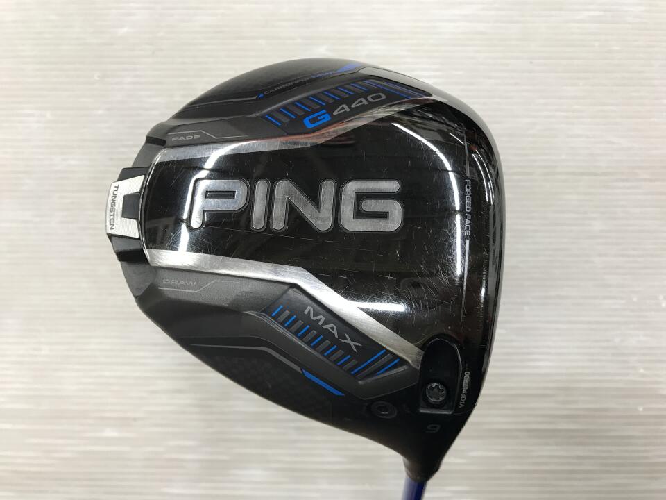【中古】ピン G440 MAX ドライバー Sフレックス 46.0インチ ヘッドカバーあり ALTA J CB BLUE Cランク 右利き用 PING ゴルフクラブ G440マックス ゴルフドゥ ゴルフ用品 GOLF DO 中古ゴルフクラブ|ゴルフ ドゥ 中古クラブ店