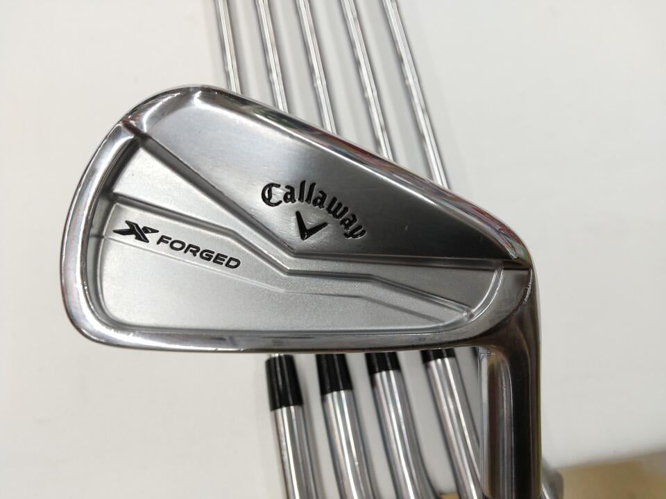 【中古】キャロウェイ X FORGED 2024 アイアンセット S200フレックス 38.0インチ ダイナミックゴールド MID 115 Cランク 右利き用 Callaway ゴルフクラブ エックスフォージド2024 ゴルフドゥ ゴルフ用品|ゴルフ ドゥ 中古クラブ店