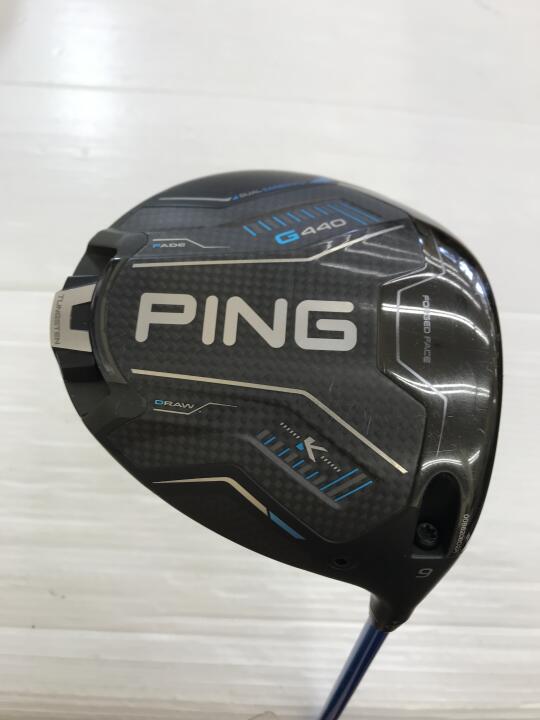【中古】ピン G440 K ドライバー 9° Sフレックス 45.75インチ ヘッドカバーあり ALTA J CB BLUE Cランク 右利き用 PING ゴルフクラブ ゴルフドゥ ゴルフ用品 GOLF DO 中古ゴルフクラブ|ゴルフ ドゥ 中古クラブ店