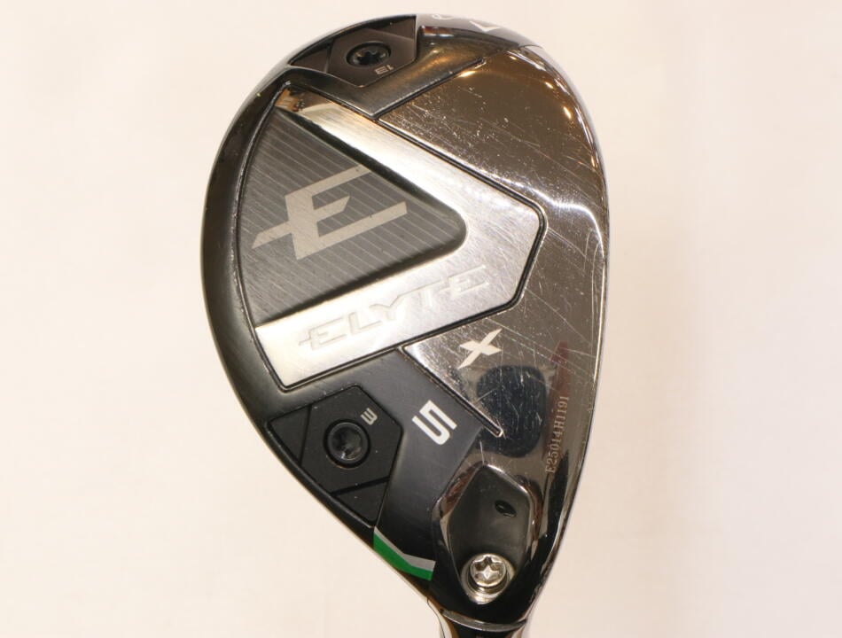 【中古】キャロウェイ ELYTE X ユーティリティ 25&deg; SRフレックス 39.375インチ ヘッドカバーあり VENTUS GREEN 5 for Callaway Cランク 右利き用 Callaway ゴルフクラブ エリートエックス ゴルフドゥ ゴルフ｜ゴルフ ドゥ 中古クラブ店